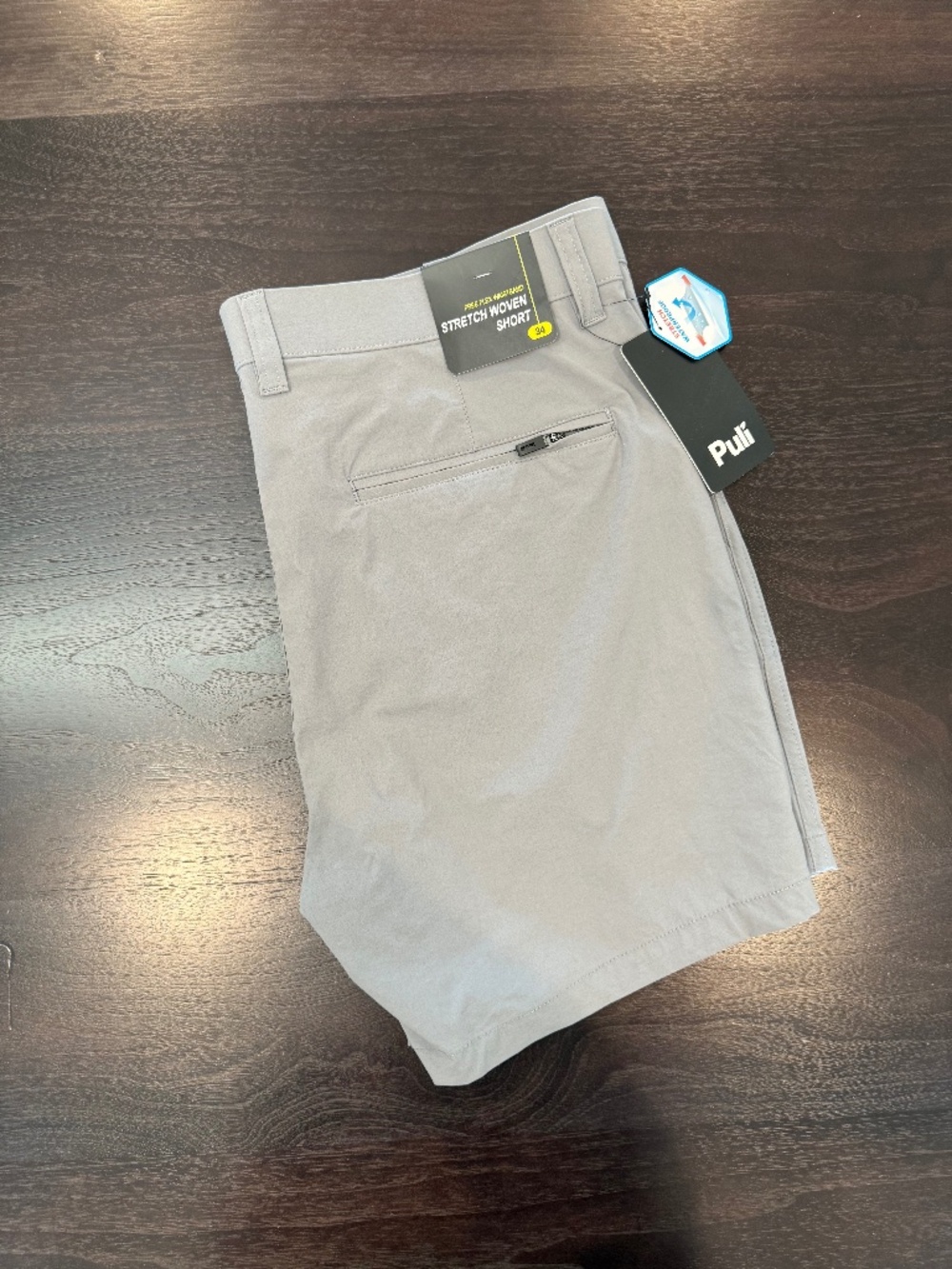 Men's Stretch Shorts Gray Size 34 NWT